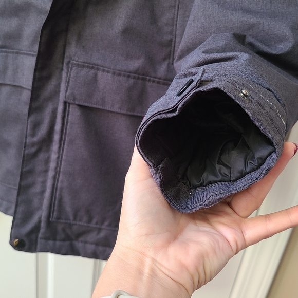 Columbia Boys Nordic Strider Charcoal Gray Jacket Medium - Picture 10 of 17